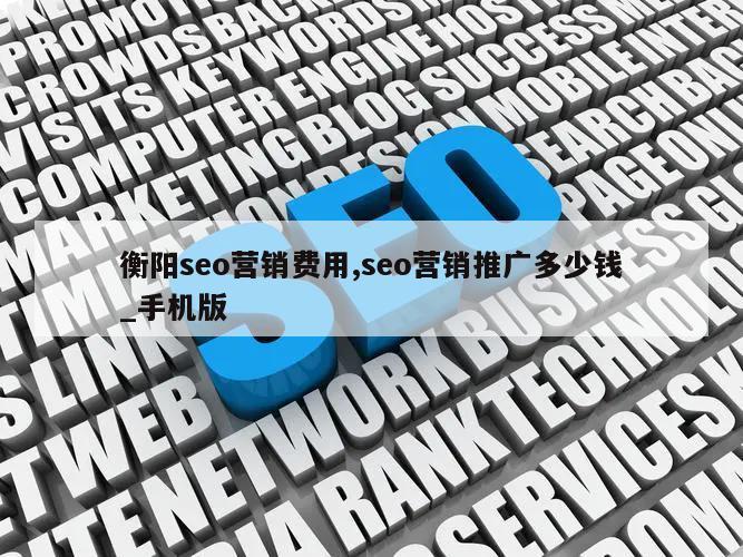 衡阳seo营销费用,seo营销推广多少钱_手机版